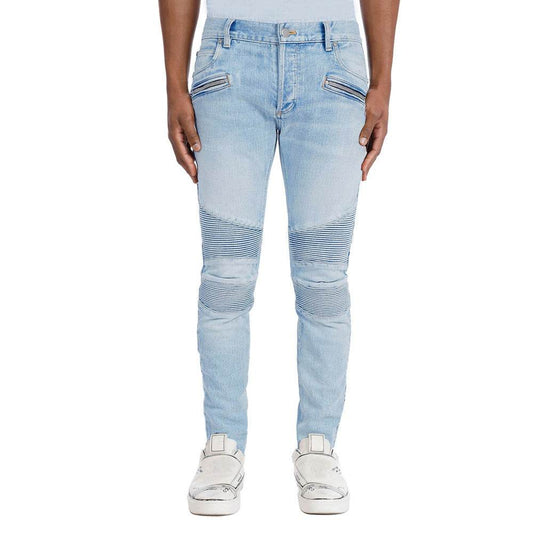 Trendy Ripped Jeans for Men - Stretch Fit European Style 2025 - Buy Center