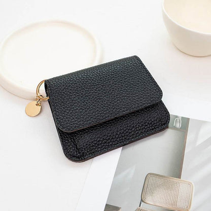 Chic Women's Magnetic Snap Wallet - Stylish PU with Multiple Card Slots - Buy Center