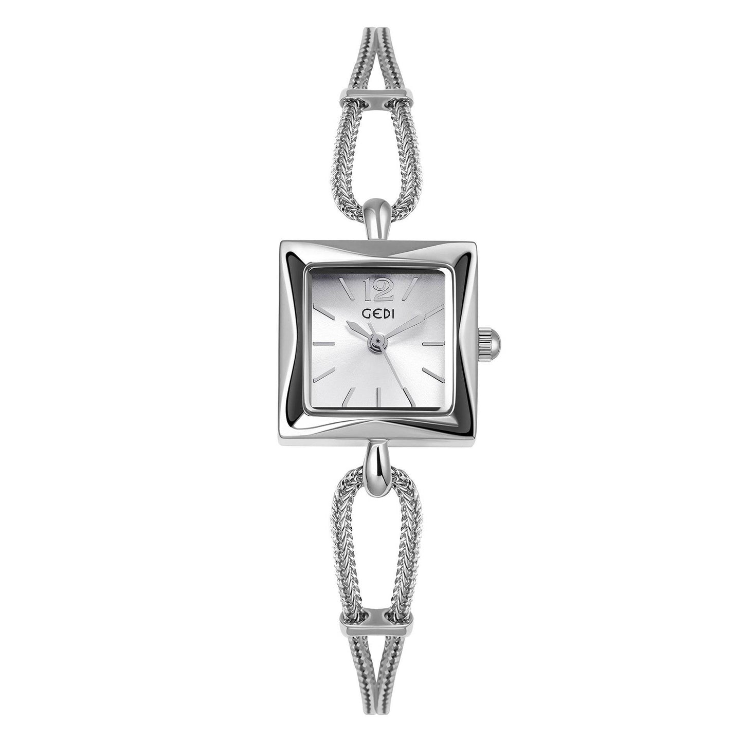 Buy Center Antique Style Square Plate Bracelet Watch - Fashion & Waterproof - Buy Center