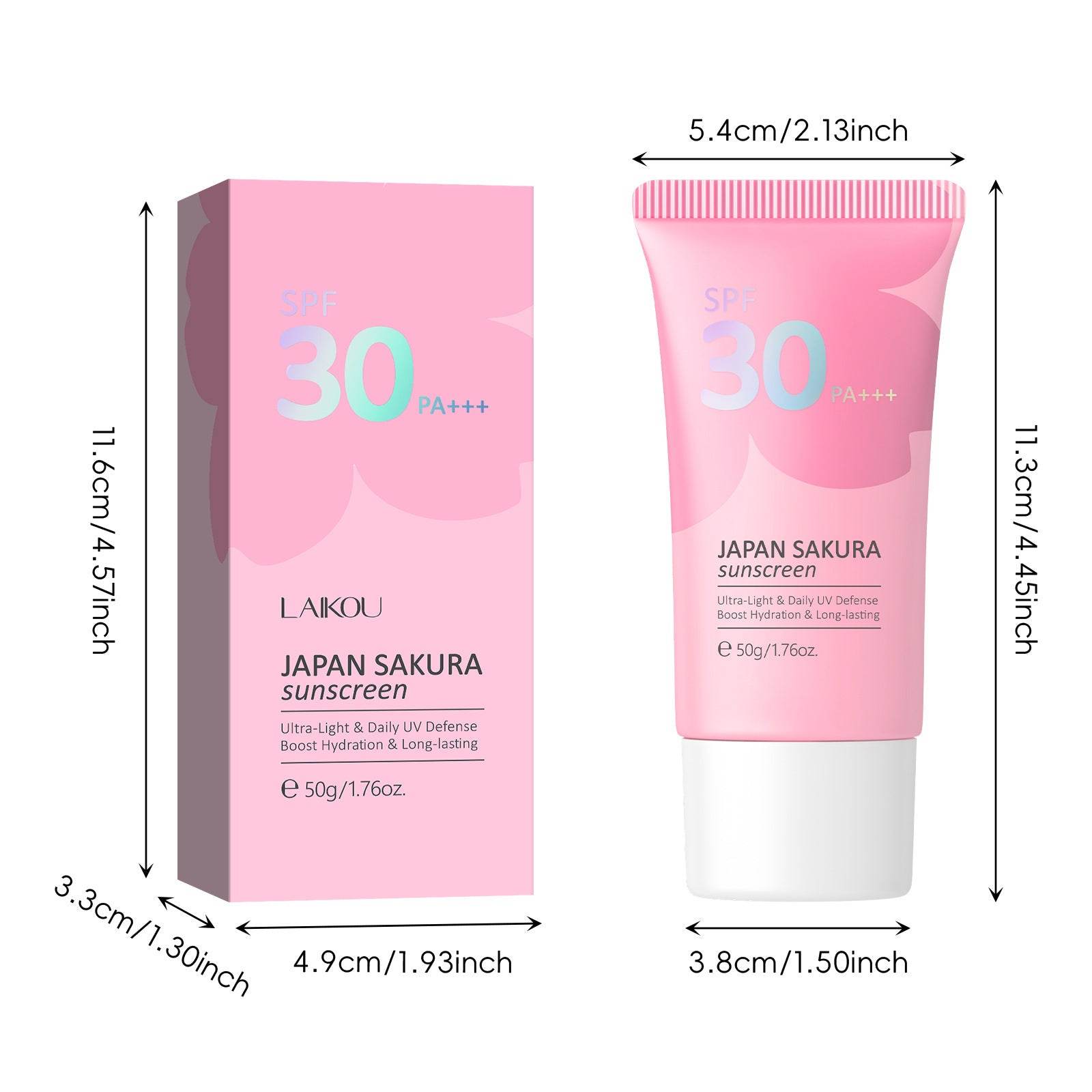 Cherry Blossom Sunscreen SPF30 - Lightweight Protection for All Skin Types - Buy Center
