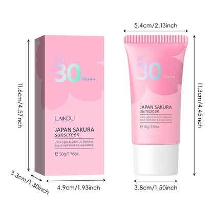 Cherry Blossom Sunscreen SPF30 - Lightweight Protection for All Skin Types - Buy Center