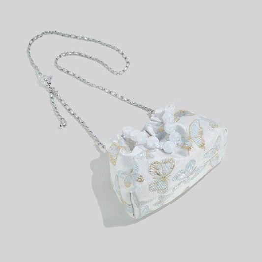 Buycenter Women's Crossbody Bag - Stylish Bow Chain Shoulder Bag - Buy Center