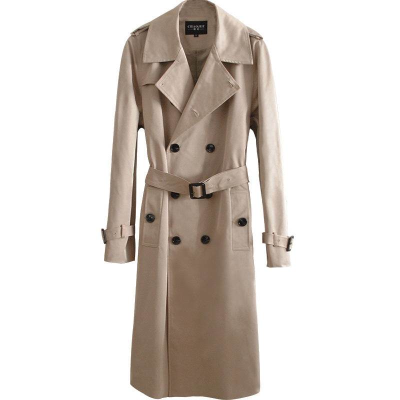 Buycenter Men's Loose Trench Jacket - Stylish Spring & Autumn Wear - Buy Center
