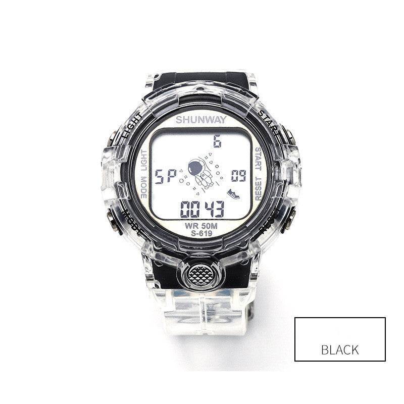 Spaceman Waterproof Watch - Sporty Lightweight Timepiece, 6 Colors - Buy Center