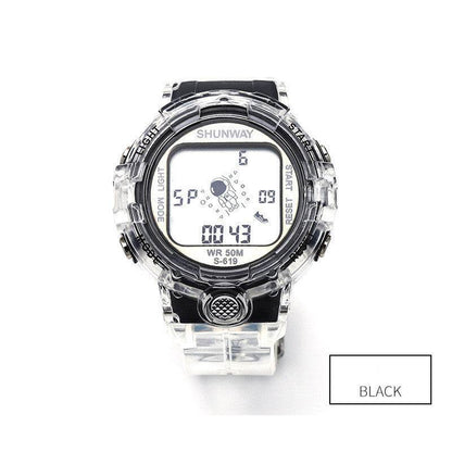 Spaceman Waterproof Watch - Sporty Lightweight Timepiece, 6 Colors - Buy Center