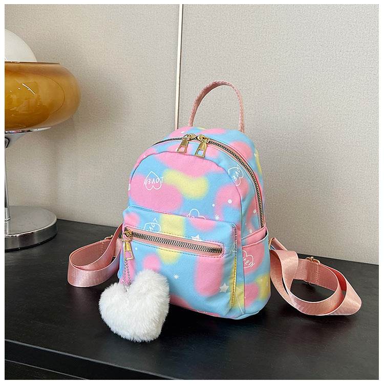 Large Capacity Nylon Backpack - Stylish Candy Colors for Boys 2025 - Buy Center