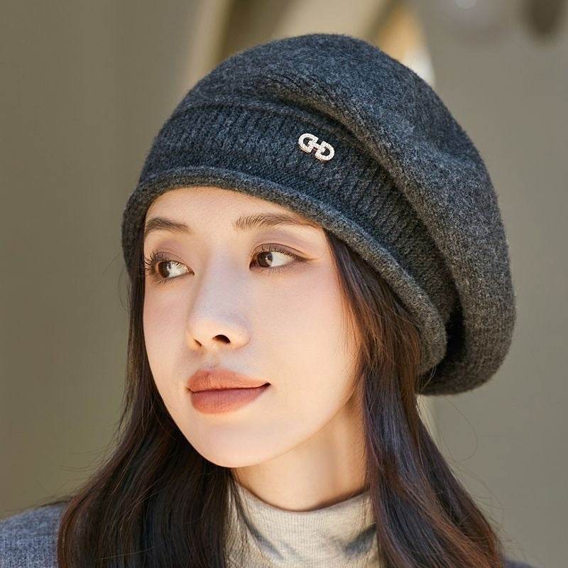 Women's Wool Knitted Hat - Stylish & Warm Winter Accessory 2025 - Buy Center