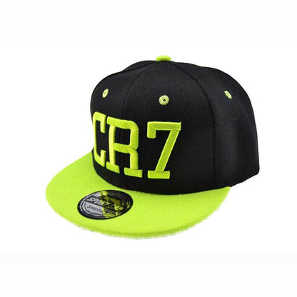 Buycenter Children's CR7 Embroidered Baseball Cap - Flat-brimmed for All Seasons - Buy Center