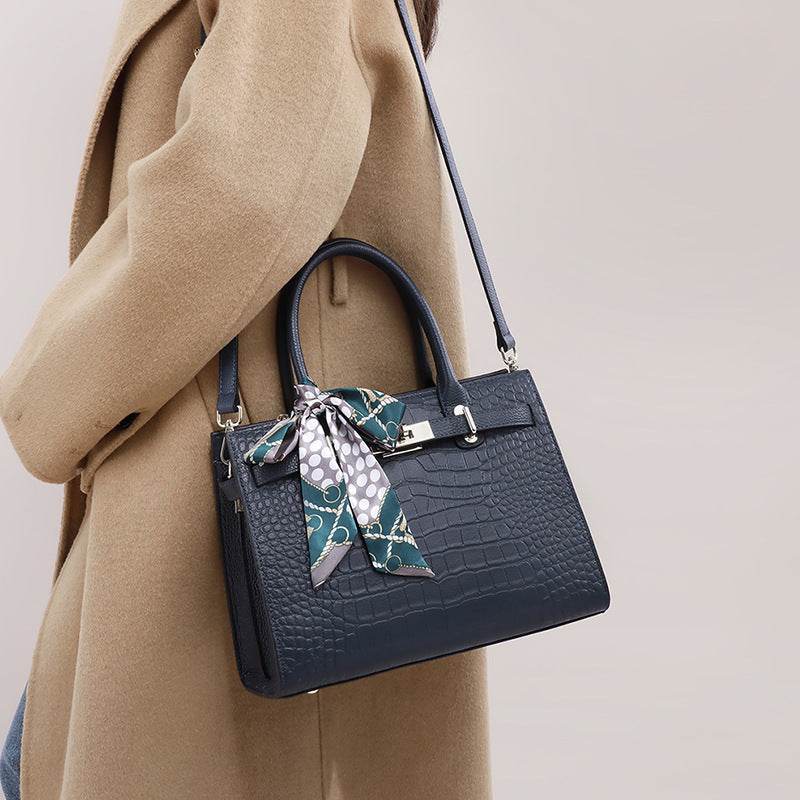 Buycenter Large Capacity Mom Handbag - Stylish Black and Blue Clutch - Buy Center