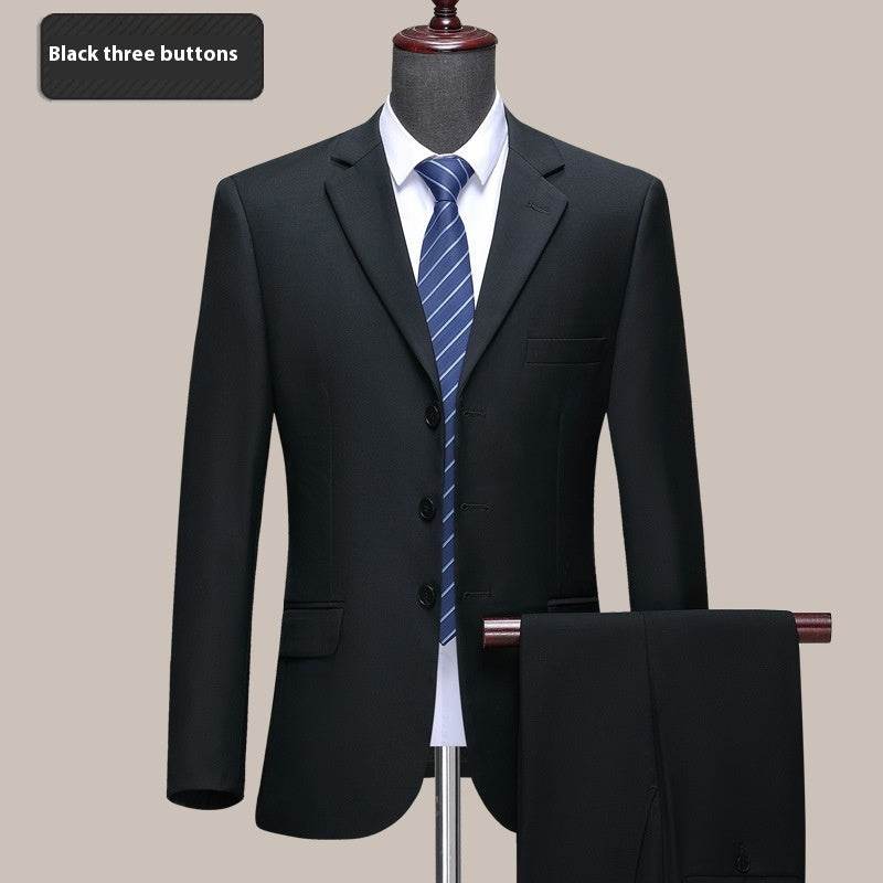 Buycenter Men's Business Suit - Stylish Woolen Blazer & Pants Set 2025 - Buy Center