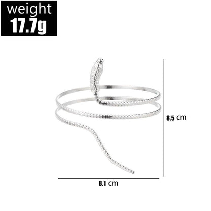 Buycenter Double-layer Snake Armband Bracelet - Trendy Body Jewelry - Buy Center