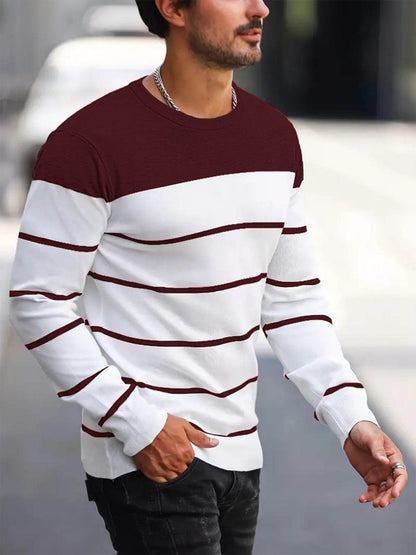 Buycenter Men's Casual Sweater - Trendy Crew Neck in 3 Colors - Buy Center