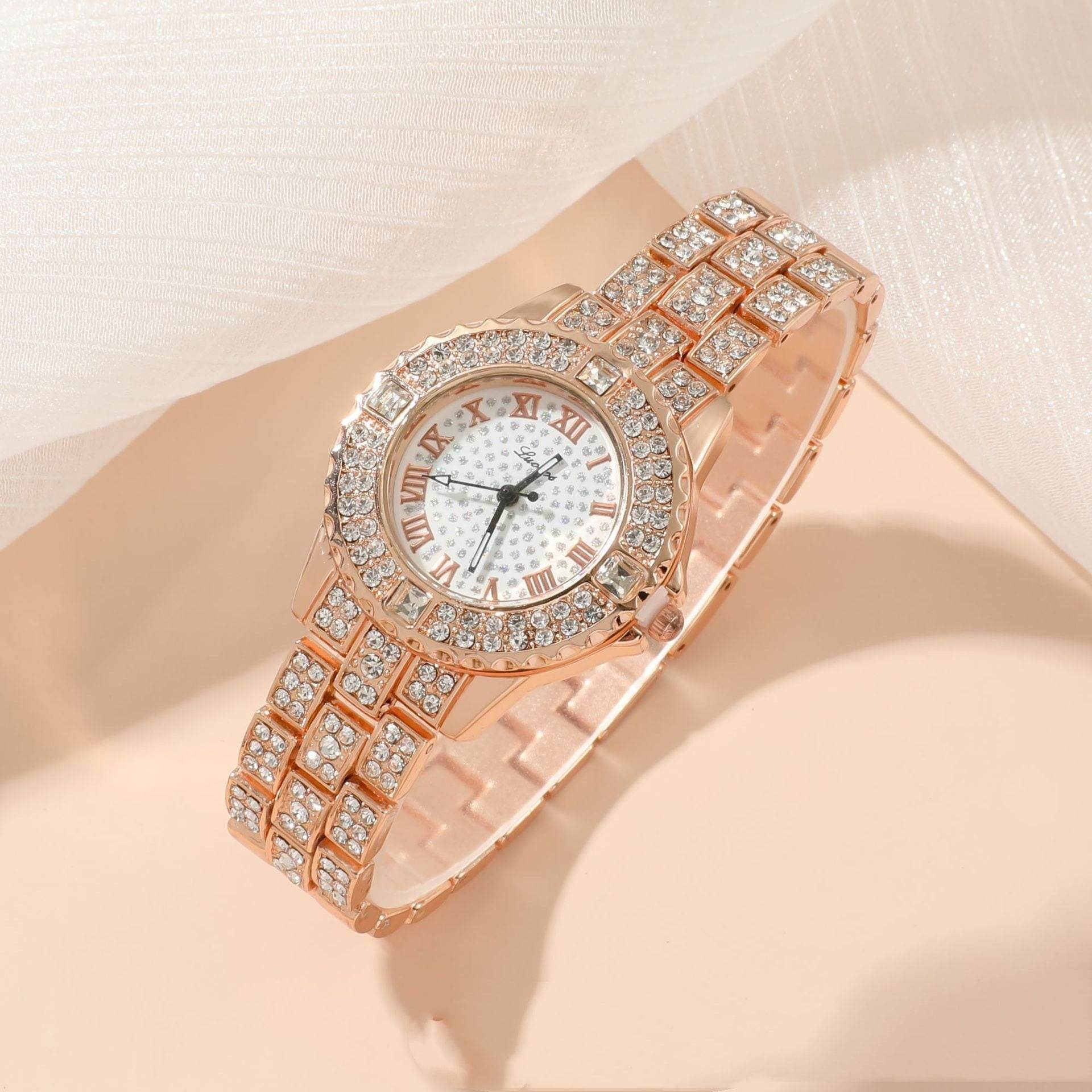 BuyCenter Women's Three-Piece Quartz Watch Gift Set - Elegant and Stylish - Buy Center