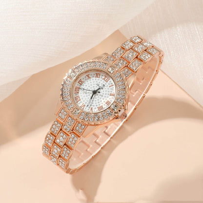 BuyCenter Women's Three-Piece Quartz Watch Gift Set - Elegant and Stylish - Buy Center