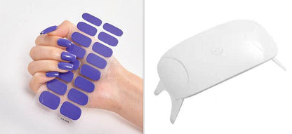 Waterproof Letter Color Nail Stickers - Long Lasting Stylish Designs - Buy Center