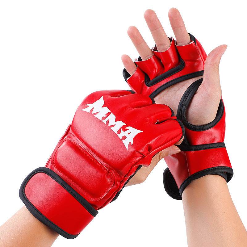 Sandbag Combat Boxing Gloves - Durable PU, Trendy Styles for Training - Buy Center