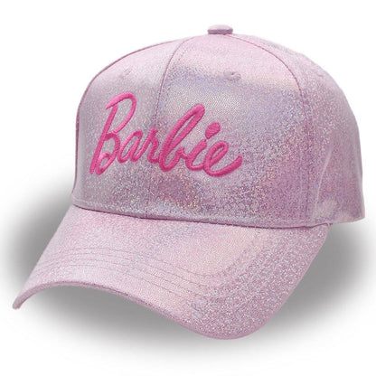 Buycenter Colorful Barbie Girl Baseball Cap - Pink Embroidered Fashion Hat - Buy Center