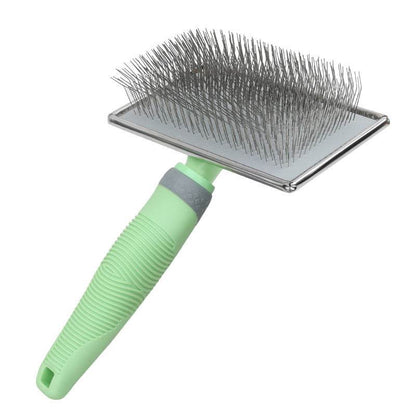 Eco-Friendly Green Pet Comb - Easy Cat Hair Removal & Grooming Tool - Buy Center