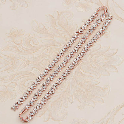 Rhinestone Applique Waist Jewelry for Weddings - Elegant Bridal Accessory - Buy Center