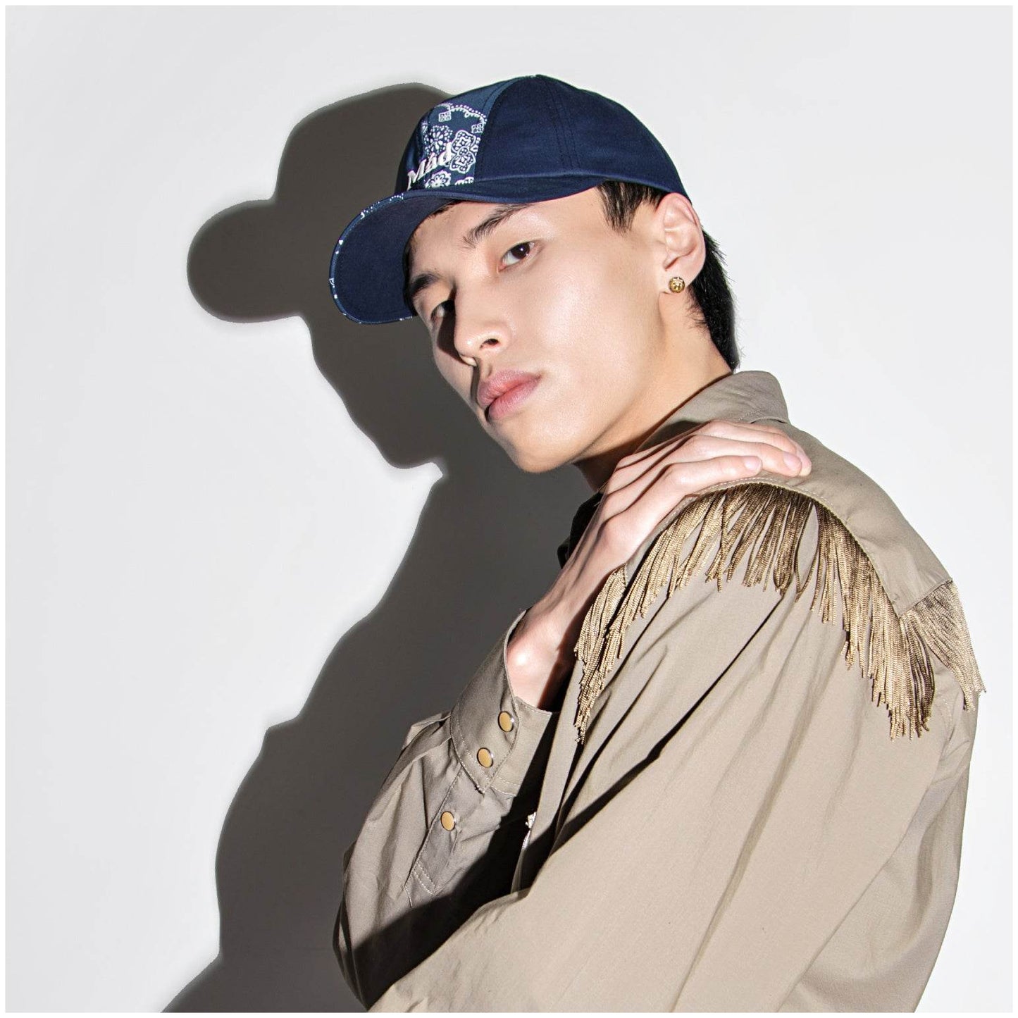 Buycenter Eyebrow Baseball Hat - Adjustable Cotton Cap in Pastoral Colors - Buy Center