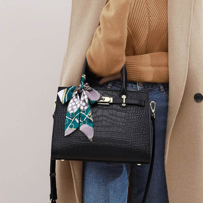 Buycenter Large Capacity Mom Handbag - Stylish Black and Blue Clutch - Buy Center