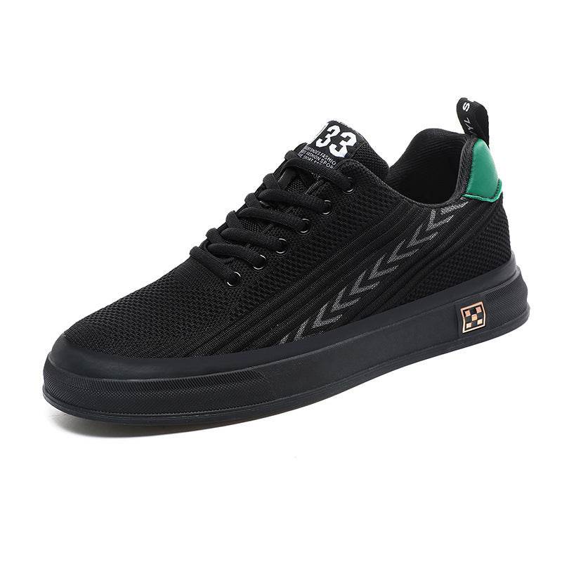 Flying Woven Skate Shoes - Stylish Mesh, Wear-Resistant, Height Increasing - Buy Center