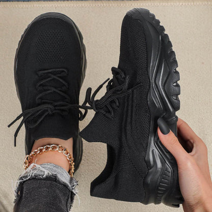 Buycenter Plus Size Sporty Women's Sock Shoes - Breathable Flyknit Design - Buy Center