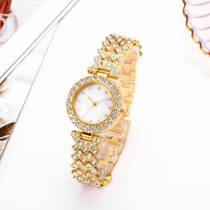Women's Diamond Quartz Watch - Elegant Alloy Dress Timepiece, Stylish 2025 - Buy Center