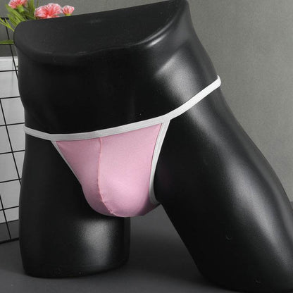 Men's Low Waist T-Shaped Thong - Premium Cotton Underwear in Vivid Colors - Buy Center