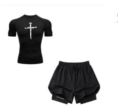 Buycenter Men's Quick-Drying Training Shorts - Liner, High Waist Options - Buy Center