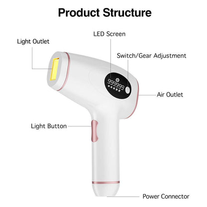 Hand-held Electric Face Cleanser - Stylish Beauty Tool for Home Use - Buy Center