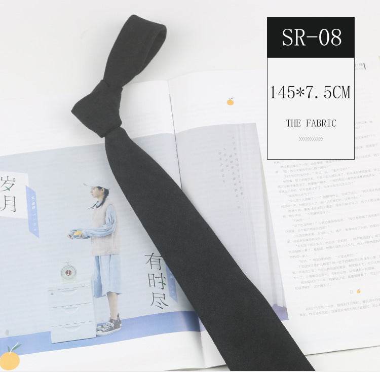 Korean Style Unisex Suede Bow Tie - Trendy Casual Accessory 2025 - Buy Center