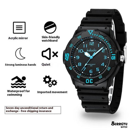 Men's Sports Luminous Quartz Watch - Stylish, Durable, 5-Year Warranty - Buy Center
