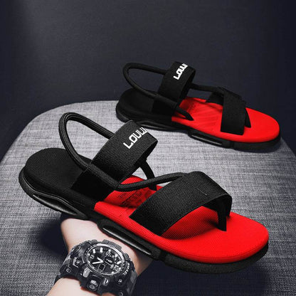 Casual Thick-Soled Men's Sandals - Breathable Open Toe Design for Comfort - Buy Center
