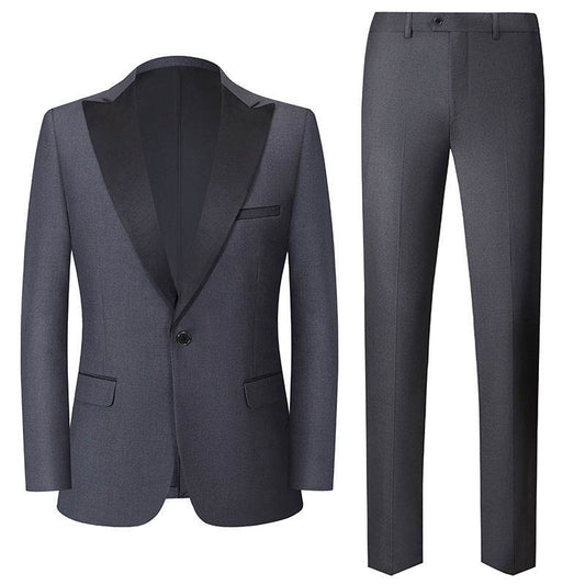 Buycenter Men's Business Suit - Formal Stage Performance Wear, Multiple Sizes - Buy Center