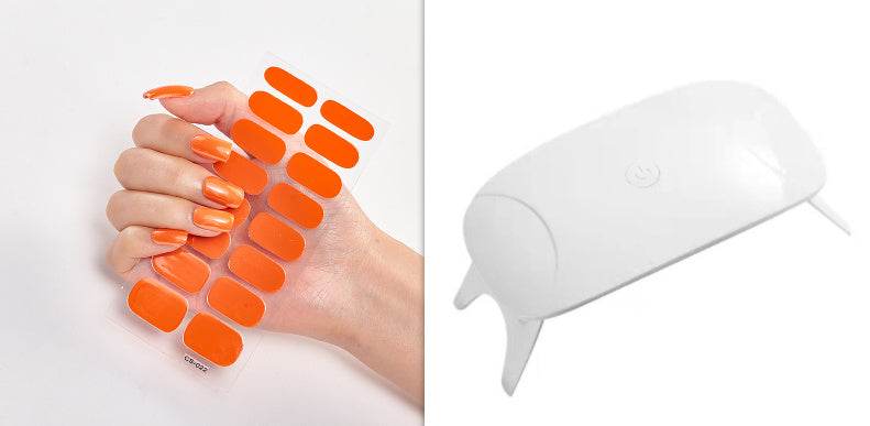 Waterproof Letter Color Nail Stickers - Long Lasting Stylish Designs - Buy Center