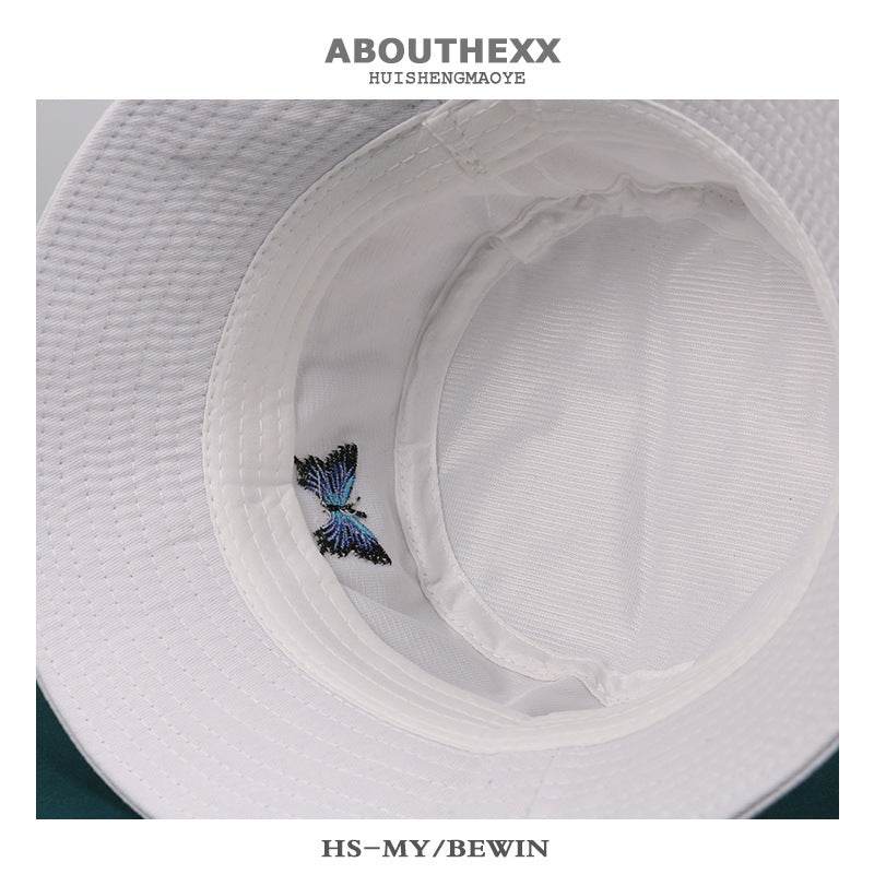 Buycenter Women's Embroidered Bucket Hat - Casual & Sun-Proof Design - Buy Center