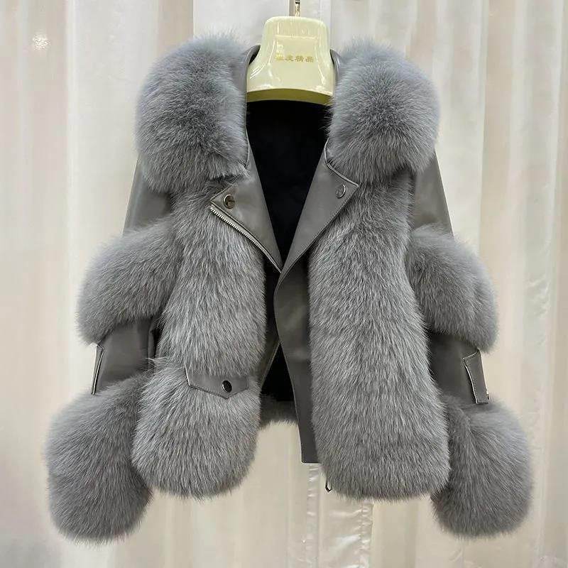 Haining Women's Fur Coat - Stylish Artificial Fur with Pockets 2025 - Buy Center