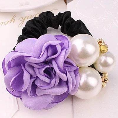 Handmade Camellia Hair Tie Headdress - Vintage Floral Accessory 2025 - Buy Center