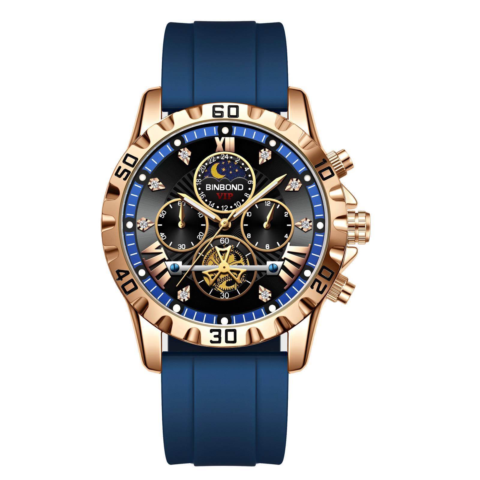 Luminous Waterproof Camel Flywheel Quartz Watch - Men's Fashion 2025 - Buy Center
