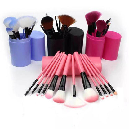 12pcs Makeup Brush Set - Stylish & Durable for Flawless Application - Buy Center