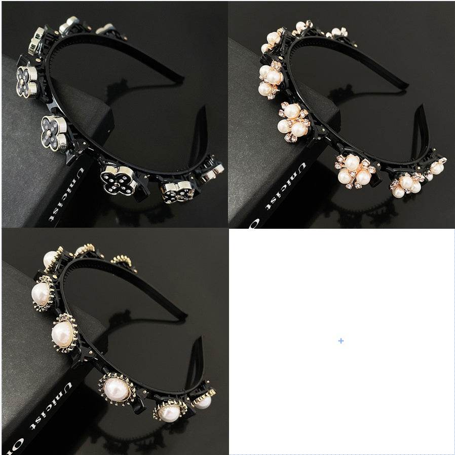 Lazy Braided Hair Clip Headband - Japanese & Korean Stylish Accessory - Buy Center