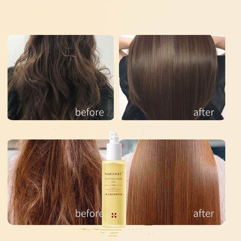 Caviar Hair Care Essential Oil - Reduce Frizz & Strengthen Hair Quality - Buy Center