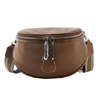 Buycenter Casual Crossbody Bag - Soft Genuine Leather & Trendy Design - Buy Center