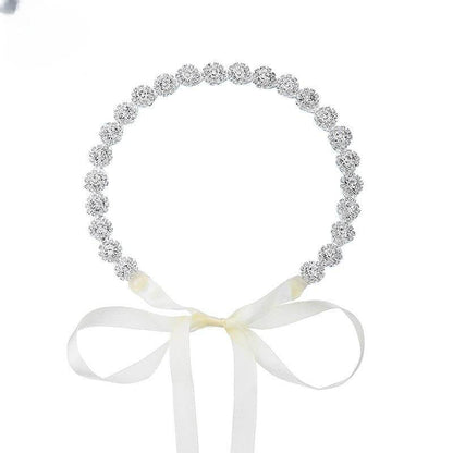 Elegant Bridal Rhinestone Sunflower Hair Band - Stylish Wedding Accessory - Buy Center