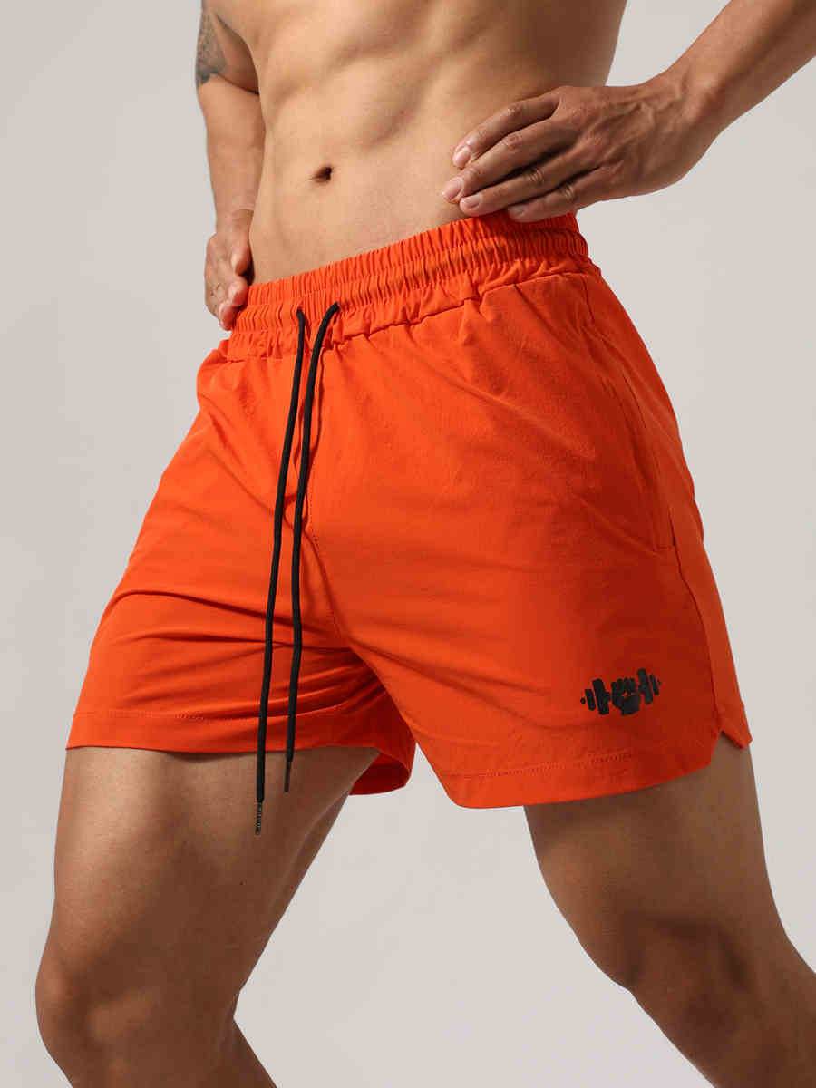 Buycenter Men's Quick-Drying Fitness Shorts - Elastic Waist, 3XL to M Size - Buy Center