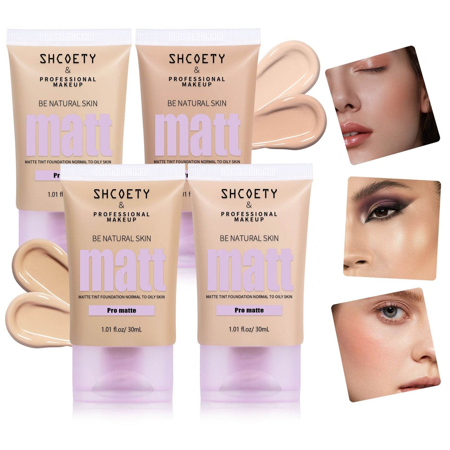 4 Colors Longwear Foundation Concealer - Brightening BB Cream for Flawless Skin - Buy Center