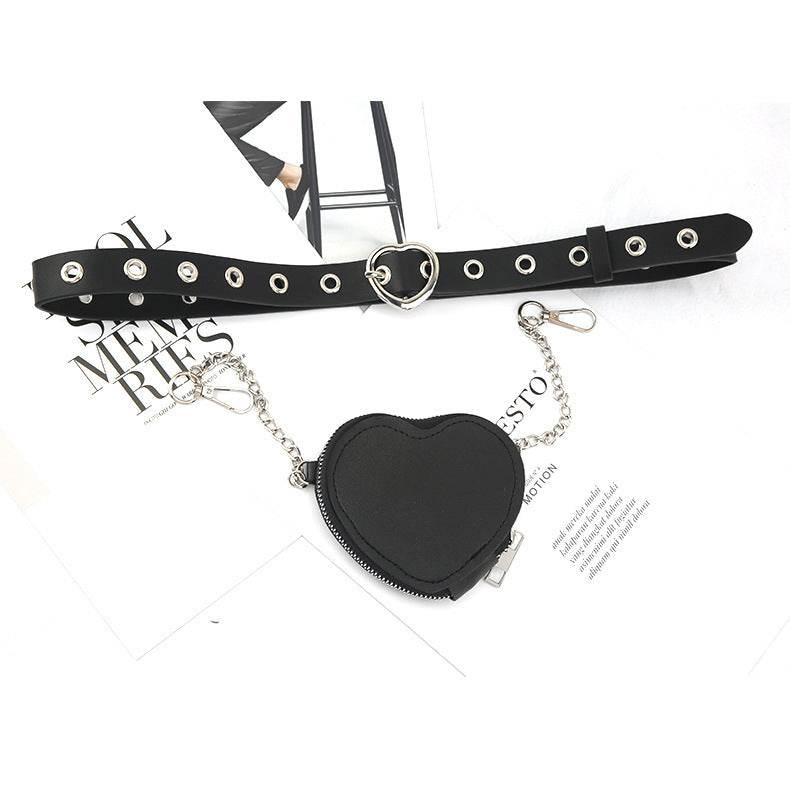 Mini Love Heart Belt Bag - Stylish Waist Accessory for Women 2025 - Buy Center