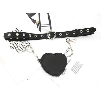 Mini Love Heart Belt Bag - Stylish Waist Accessory for Women 2025 - Buy Center