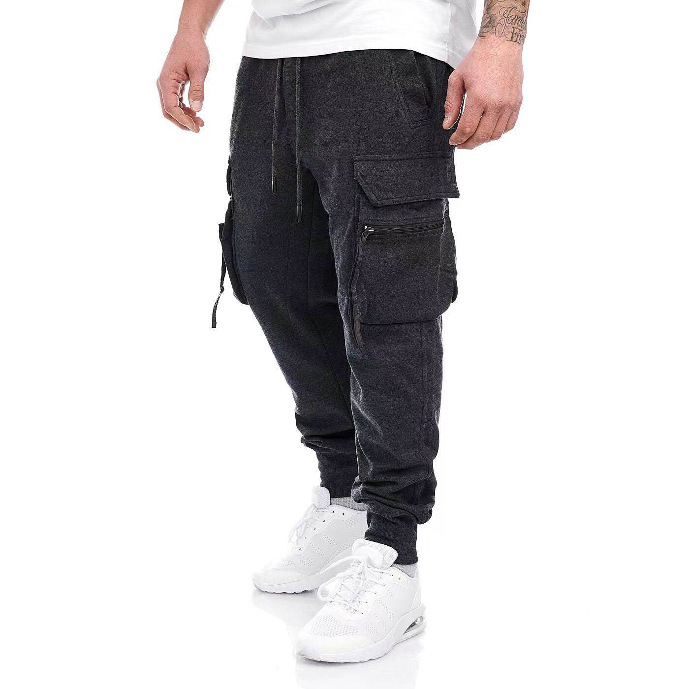 Trendy Men's Casual Hip-Hop Pants - Ankle Straps, Four Seasons Style - Buy Center